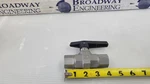 Parker 1/4 Turn Valve 6F-B8LJ-SSP Bin #16. Fixed Price $150.00.
