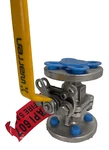 Warren 6156FS Stainless Full Port Ball Valve 1/2" Class 150 275-PSI Lever Op. Fixed Price $99.12.