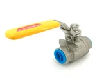 New Merit KV210FP-08 Ball Valve, 1/2" Npt, Stainless Steel, Full Port, 1000LB.. Fixed Price $64.95.
