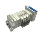 Smc VV5QC11-08N7SEBN-D0S Solenoid Manifold 5-VALVES, 8-STATION VQC1400N-51. Fixed Price $404.99.
