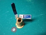 American Valve M74QT 1/2" Fip X 3/4" Mght, Quarter Turn, Lever Handled Sillcock.. Fixed Price $18.95.