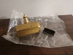 Deltrol Pneu-trol Brass Hydraulic Needle Valve 30 3/4". Fixed Price $9.99.