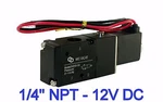 1/4" 3 Way Position Directional Control Electric Solenoid Air Valve 12V Dc. Fixed Price $24.99.
