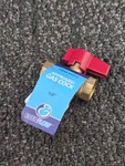 (qty 4) Everflow 4512: 1/2" Approved Gas Cock - Ball Valve Red Handle. Fixed Price $20.69.