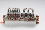 Smc 9X VQZ115-5L01-M5 Solenoid Valve With 48395 Manifold. Fixed Price $71.87.
