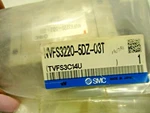 New Smc NVFS3220-5DZ-03T Pneumatic Solenoid Valve 21-26V-DC. Fixed Price $49.50.