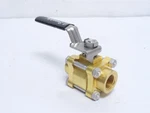 249781 New-no Box; Swagelok B-63TF8 Brass Ball Valve; 1/2NPT; 100PSIG. Fixed Price $103.47.