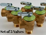 Zurn Wilkins P1000AXL-125C Pressure Relief Valve 3/4 Npt Psi Set Of. Fixed Price $49.90.