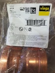 Viega 20728 Propress Coupling 2-1/2" X P1 P2 W/ Stop New Bag. Fixed Price $45.00.