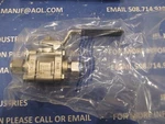 Swagelok 3-PC 60 Ser Ball Valve 1/2" Tube Ss, O2 Specialty Cleaned SS-63TS8-SC11. Fixed Price $575.00.