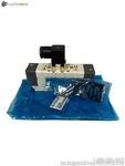 Smc VQ7-6-FG-D-3N Pneumatic 5/2 Way Double Solenoid Valve Iso 5599/I. Fixed Price $100.00.