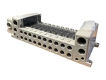 Smc Vqc Series 10-STATION Pneumatic Valve Manifold Assembly VV5QC41-1003TTD0. Fixed Price $387.19.