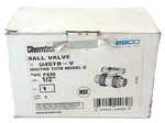Nibco Chemtrol U45TB-V-1/2 1/2" Pvc Model True Union Ball Valve. Fixed Price $49.98.