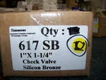 Simmons Submersible Check Valve 1" X 1/4" 617SB New. Fixed Price $22.99.