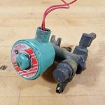 Asco EF8300D72F Brass Solenoid Valve, Watts, 3/8 Pipe, Volts 120/60,110/50. Fixed Price $56.85.