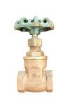Vintage Elkhart Products 1/2" Bronze Gate Valve 150 Lbs Wos - Green Top. Fixed Price $21.95.