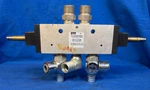 Parker Inline Solenoid Operated Pneumatic Valve P2LCZ593EENDBB53 5/2 3/8" Npt. Fixed Price $80.00.