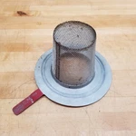 Mac-iron 6" Stainless Steel Pb Strainer, Wbs 300# 304SS Used. Fixed Price $18.94.
