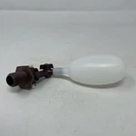 Cmp 1/2IN Thermoplastic Auto-fill Float Valve Assembly, White. Fixed Price $18.66.