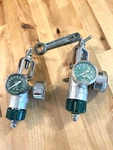 Vintage Hudson L.a. Oxygen Tank Pressure Regulators 2- Model OT-306-B. Fixed Price $53.99.