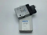 Festo CPE24-M1H-3OLS-3/8 Solenoid Valve 3/8" 163168. Fixed Price $141.00.