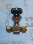 Whitey B-1KS4 Brass Globe Valve W/new Swagelok Ferrules. Fixed Price $19.99.