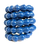 (1) 5' Long Coil Of 1/2" Blue Loc-line Locline Usa Modular Hose System #59859. Fixed Price $42.98.