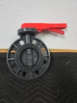 Era DM100 Sch 80 Pvc 4 Inch Locking Handle Butterfly Valve Unused. Fixed Price $110.00.