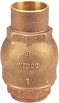 "nibco" S480YLF34 S-480-Y-LF Silicon Bronze Lead-free Check Valve, Inline,. Fixed Price $128.12.
