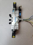 Festo 19786 Air Solenoid Valve MFH-5/3-E-1/4-B, Two MSFW-110-50/60-OD Shelf B1C. Fixed Price $69.95.