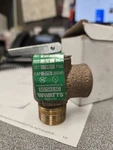 Watts Steam Relief Valve 315M2 15PSI. 3/4" & Female *unused In Box*. Fixed Price $85.00.