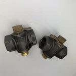 2-PACK Mueller 1"FNPT 175PSIG Lockwing Luboseal Gas Meter Locking Valve H-11175. Fixed Price $133.46.