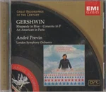 C.d.music G101 Gershwin Rhapsody Inblue Concerto F. American Paris. Fixed Price $12.88.