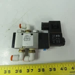 Ingersoll M212SS-O24-D-G0276 Pneumatic Solenoid Valve 150PSI 24VDC Coil 1/4" Npt. Fixed Price $49.94.