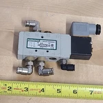 Nisco, Inc. Numatics L12BA452B000061 1/4" Nptf, 24 Vdc, 3.5 W, 46 Scfm 80 Psi. Fixed Price $91.97.