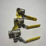(3) New Apollo 76-102-IP Ball Valve 3/8"NPT 316SS CF8M Stainless Steel /no Box. Fixed Price $44.99.