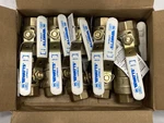 Watts 0555122 1IN Lead Free Full Port Brass Ball Valve LFFBV-4 10 Pack. Fixed Price $229.99.