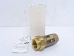 252253 New In Box; Watts 7 U2-2 Bronze Backflow Preventer Dual Check Valve 1NPT. Fixed Price $70.97.
