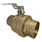 Watts LFB6081G2 2" Bronze Full Port Ball Valve, Solder Ends, Lead Free (0450114). Fixed Price $267.79.