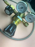 Vwr 55850-636 Oxygen 125 Psig Cga E4 Regulator W/hose. Fixed Price $59.99.