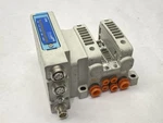 Smc VV5QC11-02N7SDA-S Ethercat Pneumatic Manifold 2-STATION. Fixed Price $62.99.