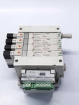 Smc VQ2301Y-5 EX120-SDN1 Serial Interface Unit W/ 4 Solenoid Valves. Fixed Price $55.60.