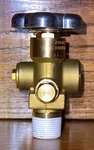 Harrison 12N Nrpv CGA580 Gas Valve Bronze 3/4" In, 1/2" Female Out. Fixed Price $20.86.