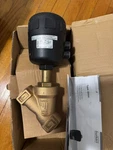 New Burkert 2000 A Ptfe Bz NPT3/2 Pmed 130PSI Pilot 72 - 145PSI 00463577. Fixed Price $500.00.