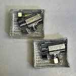 Brasscraft (2 Pack) Iron Pipe Angle Ball Stop 1/2" Fip Inlet 3/8" Od KTR17XC. Fixed Price $12.32.