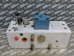 Used Emerson E22110 Valve Manifold Rev. Wpc 0503 Rexroth Lfa 32 H2-71/F/12. Fixed Price $1250.00.