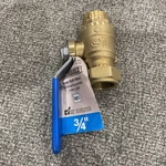 Everbilt Standard Port Ball Valve Lead Free Brass 3/4" Comp X 021. Fixed Price $14.99.