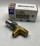 Mueller 3/8" Flare X Mpt Packed Angle Shutoff Valve (a 13503). Fixed Price $49.95.
