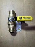 Webstone 80615 1-1/4" Propress Ball Valve W/ Drain & Reversible Handle. Fixed Price $50.00.