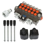6SPOOL 21GPM With Joysticks Hydraulic Backhoe Directional Control Valve. Fixed Price $222.93.